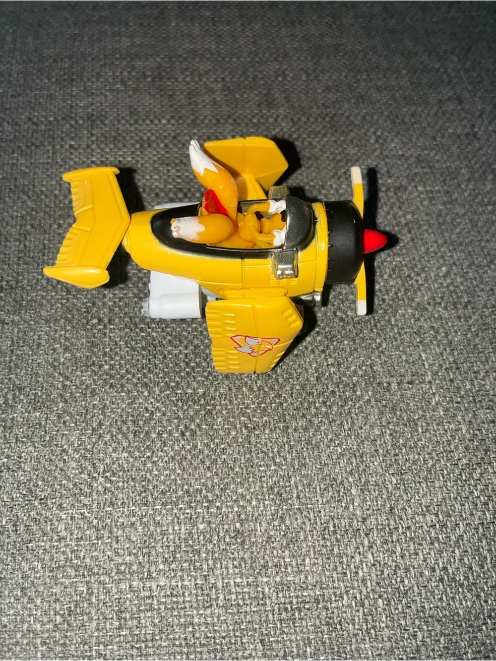 Sonic & Sega All-Stars Racing: Tails Diecast Propeller Plane - 1:64 Collectible